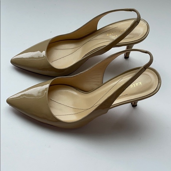 Kate Spade Nude Heels - Picture 3 of 5